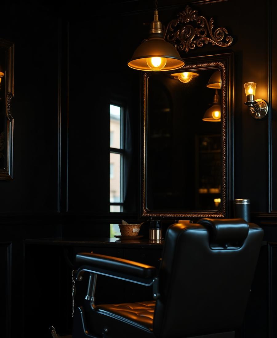 Detalj enterijera salona Lav Barber